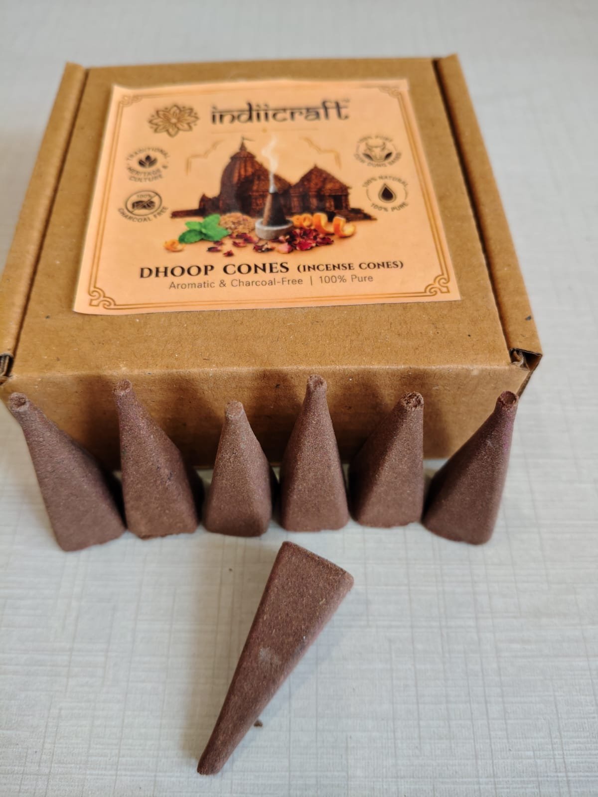 Panchagavya - Dhoop Cones (Pack of 30)